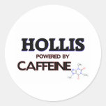 Hollis Powered by Caffeine Stickers