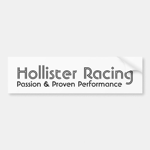 hollister 3 car bumper sticker Zazzle