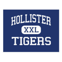Hollister - Tigers - High - Hollister Missouri Postcards