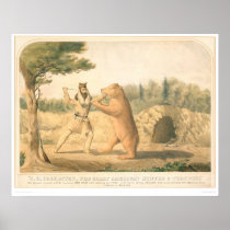 Hollister's Bear Encounter (0547A) Print
