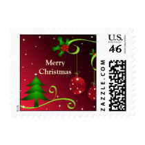 Holly and tree - Postage