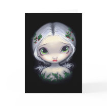 "Holly Angel" Greeting Card