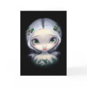 "Holly Angel" Greeting Card