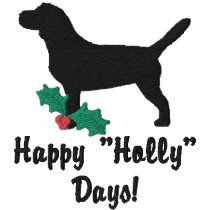 Holly Beagle Embroidered Shirt (Hooded Sweatshirt) embroidered shirts by MenagerieMayhem Holly Beagle Embroidered Shirt (Hooded Sweatshirt) embroidered shirts