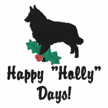 Holly Belgian Tervuren Embroidered Polo Shirt