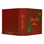 Holly Berries Christmas Binder