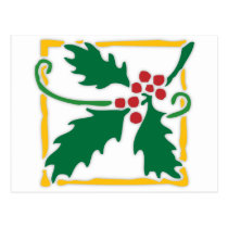 Holly Berries postcards