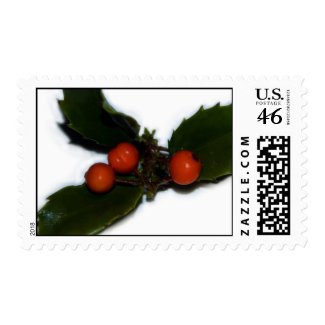 Holly Berries Stamps