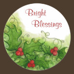 Holly Berries Sticker stickers