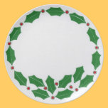 Holly & Berry Plate plates
