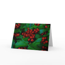 Holly Card