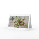 Holly Card