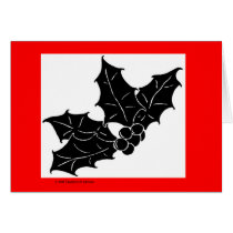 Holly Card