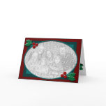 Holly Greeting Card