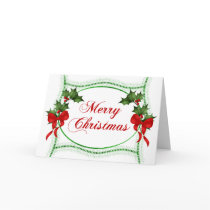 Holly Christmas cards