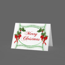 Holly Christmas cards