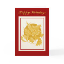 Holly Christmas Card by klocke Holly Christmas Card