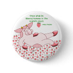 Holly Cow, "Grateful For Summer" Button