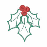 Holly Embroidered Christmas Shirt *TBA 12/10/08 embroidered shirts by bwmedia Holly Embroidered Christmas Shirt *TBA 12/10/08 embroidered shirts