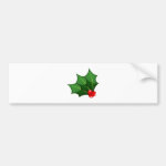 Holly for the seasons 1 bumper stickers Holly for the seasons 1 bumper stickers