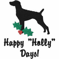 Holly German Shorthaired Embroidered Shirt embroidered shirts
