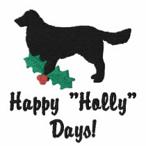 Holly Golden Retriever Embroidered Shirt (LS) embroidered shirts by MenagerieMayhem Holly Golden Retriever Embroidered Shirt (LS) embroidered shirts