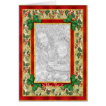 Holly Greetings Cards