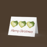 Holly Heart - Christmas Card cards