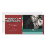 Holly Holiday Photo Card