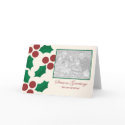 Holly Holiday Template cards by christmascards Holly Holiday Template cards
