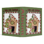 Holly Jolly Christmas 3 Ring Binders