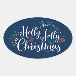 Holly Jolly Christmas | Holiday Stickers