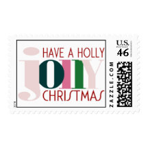 HOLLY JOLLY CHRISTMAS Postage