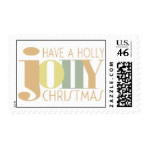 HOLLY JOLLY CHRISTMAS Postage