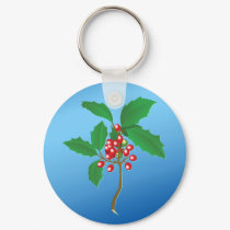 Holly keychains by Lidusik Holly keychains