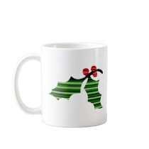 Holly Leaf Logo - Coffee Cup