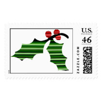 Holly Leaf Logo - Postage