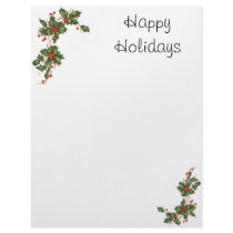 Holly letterhead