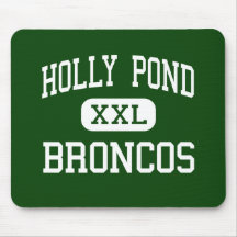 Holly Pond - Broncos - High - Holly Pond Alabama Mouse Mats
