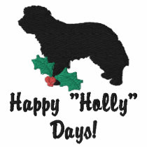 Holly Portuguese Shepherd Dog Embroidered Polo embroidered shirts by MenagerieMayhem Holly Portuguese Shepherd Dog Embroidered Polo embroidered shirts