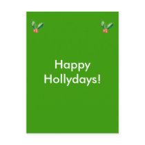 Holly postcards