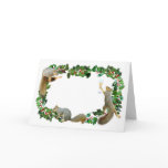 Holly Ring with Squirrels cards
