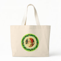 HOLLY & SANTA by SHARON SHARPE bags by sharonsharpe HOLLY & SANTA by SHARON SHARPE bags