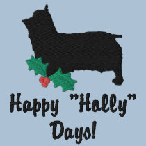 Holly Silky Terrier Embroidered Zipper Hoodie embroidered shirts by MenagerieMayhem Holly Silky Terrier Embroidered Zipper Hoodie embroidered shirts