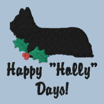 Holly Skye Terrier Embroidered Hoodie embroidered shirts by MenagerieMayhem Holly Skye Terrier Embroidered Hoodie embroidered shirts