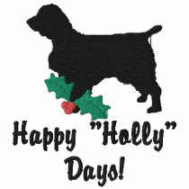 Holly Welsh Springer Embroidered Long Sleeve Shirt embroidered shirts by MenagerieMayhem Holly Welsh Springer Embroidered Long Sleeve Shirt embroidered shirts