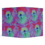 Hollyhock Flower Bright lights Avery Binder