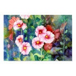 Hollyhocks posters