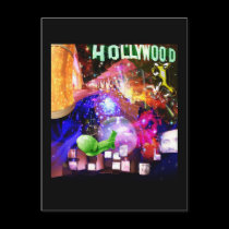 Hollyhood postcards