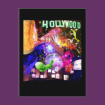Hollyhood postcards